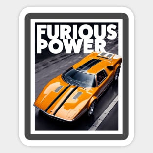Furious Power Sticker